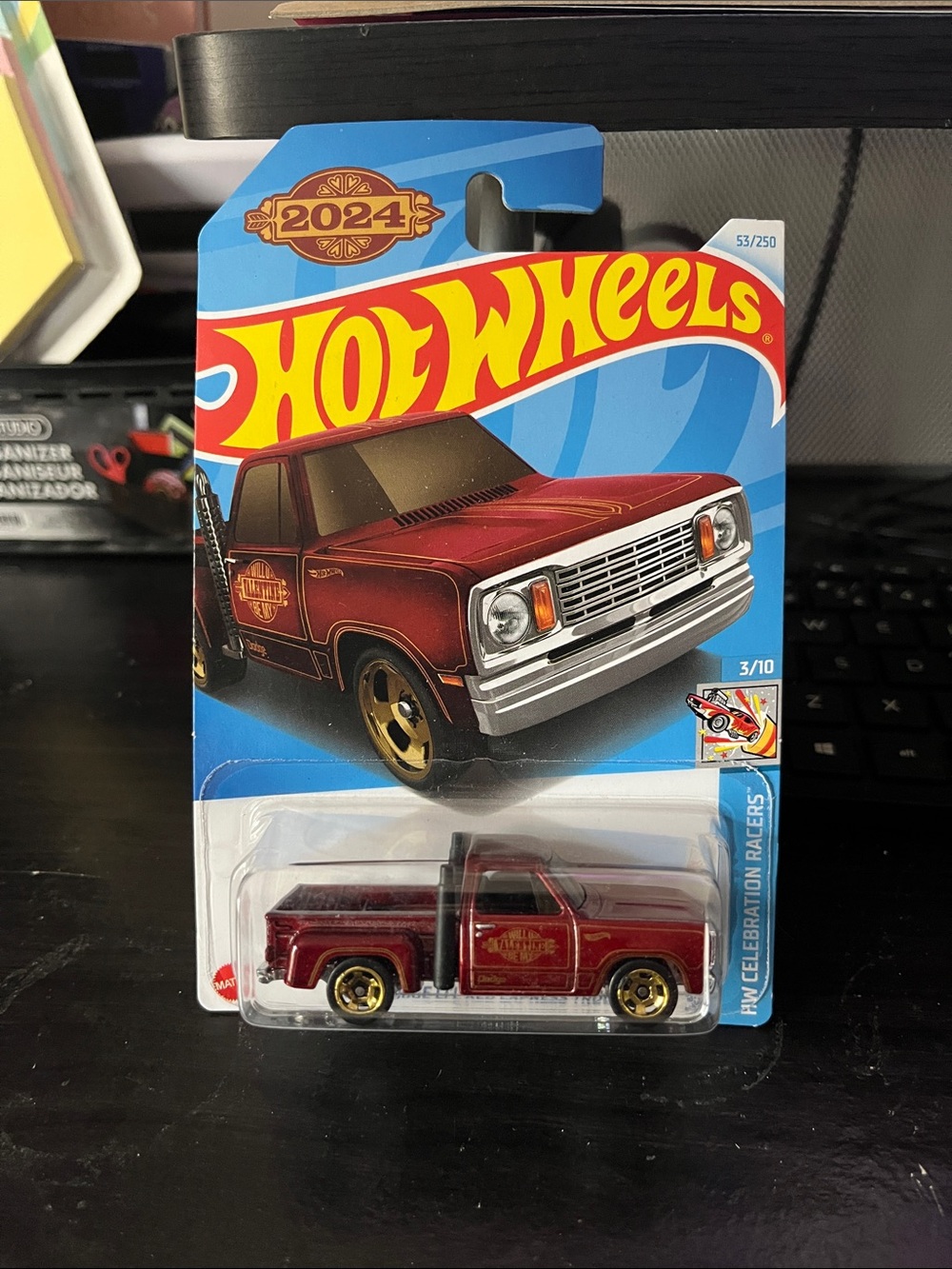 Hot Wheels 2024 Maroon Pickup Truck Toy - Kids Cars & Vehicles